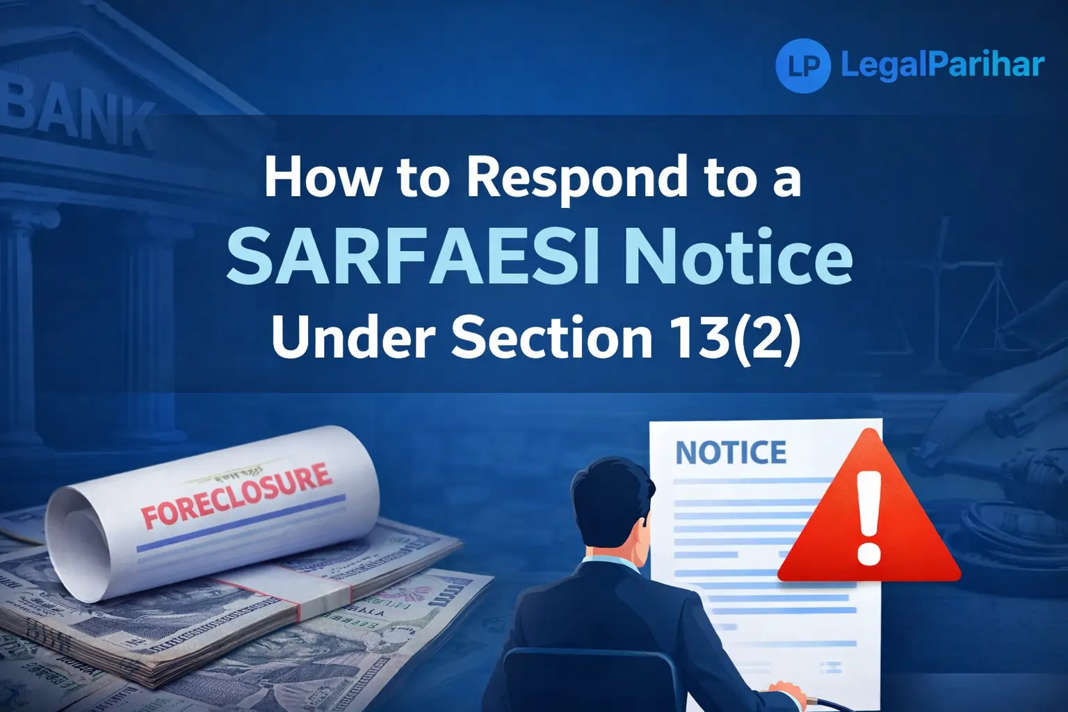 How to Respond to a SARFAESI Notice Under Section 13(2) - Legal advice and insights from LegalParihar